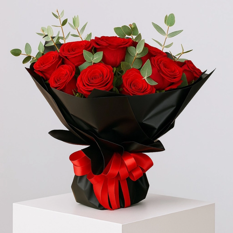 Perfect Red Roses Bouquet